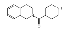 (3,4-dihydro-1h-isoquinolin-2-yl)-piperidin-4-yl-methanone结构式