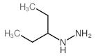 Pentan-3-ylhydrazine dihydrochloride structure