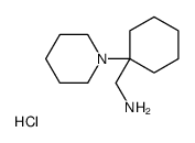 (1-(Piperidin-1-yl)cyclohexyl)methanamine hydrochloride图片