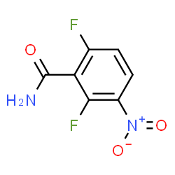 2,6-Difluoro-3-nitrobenzamide结构式