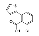 2-chloro-6-thiophen-2-ylbenzoic acid结构式