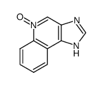 1H-imidazo(4,5-c)quinolin-5-oxide Structure