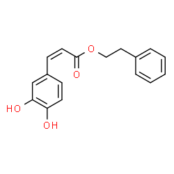 (Z)-3-(3,4-Dihydroxyphenyl)propenoic acid 2-phenylethyl ester picture