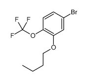 4-bromo-2-butoxy-1-(trifluoromethoxy)benzene结构式