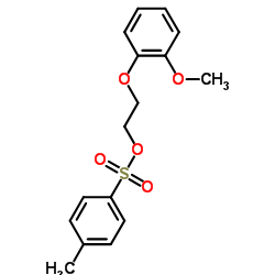 2-(2-Methoxyphenoxy)ethyl 4-toluenesulfonate Structure