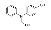 9-(hydroxymethyl)carbazol-3-ol结构式