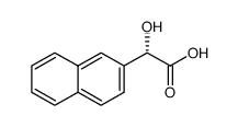 (S)-2-(2-Naphthyl)glycolic acid Structure