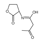 N-3-oxo-butyryl-L-Homoserine lactone结构式