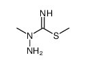 methyl N-amino-N-methylcarbamimidothioate Structure