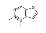 1,2-Dimethyl-1,2-dihydrothieno[3,2-d][1,2,3]diazaborine structure