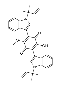 asterriquinone monomethyl ether结构式