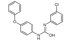 1-(3-chlorophenyl)-3-(4-phenoxyphenyl)urea Structure