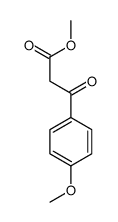 3-(4-甲氧苯基)-3-羰基丙酸甲酯结构式