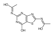 2,5-二乙酰氨基-2,3-二氢噻唑并[4,5-d]嘧啶-7-(6H)-酮图片