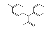 1-(4-methylphenyl)-1-phenylpropan-2-one结构式