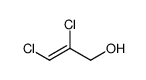 (Z)-2,3-dichloroprop-2-en-1-ol Structure