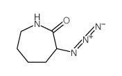 2H-Azepin-2-one,3-azidohexahydro-结构式