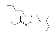 butan-2-one O,O'-[(2-methoxyethoxy)methylsilanediyl]dioxime Structure