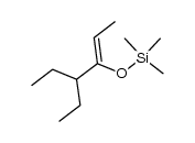 ((4-ethylhex-2-en-3-yl)oxy)trimethylsilane结构式