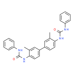 N,N''-(3,3'-dimethyl-4,4'-biphenyldiyl)bis(N'-phenylurea) Structure