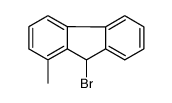 9-bromo-1-methyl-9H-fluorene Structure