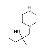 1-Piperazineethanol,-alpha-,-alpha--diethyl-(9CI) structure