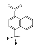 1-nitro-4-(trifluoromethyl)naphthalene结构式