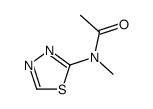 N-methyl-N-[1,3,4]thiadiazol-2-yl-acetamide Structure