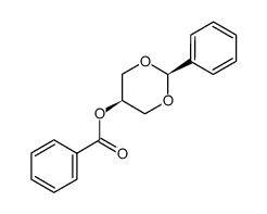 cis-5-Benzyloxy-2-phenyl-1,3-dioxane结构式