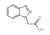 benzotriazol-1-yl-acetic acid Structure