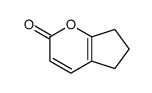 6,7-dihydro-5H-cyclopenta[b]pyran-2-one Structure