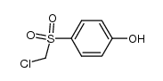 4-chloromethylsulfonylphenol Structure