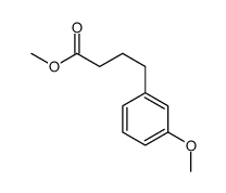 methyl 4-(3-methoxyphenyl)butanoate结构式