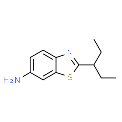 6-Benzothiazolamine,2-(1-ethylpropyl)-(9CI)结构式