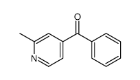 (2-methylpyridin-4-yl)-phenylmethanone结构式