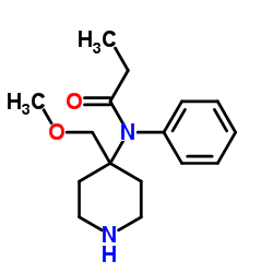 Norsufentanil Structure