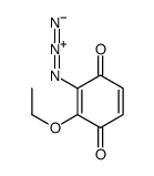 2-azido-3-ethoxycyclohexa-2,5-diene-1,4-dione Structure