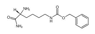 H-D-Lys(Z)-NH2结构式