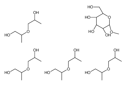 (2R,3S,4S,5R,6R)-2-(hydroxymethyl)-6-methoxyoxane-3,4,5-triol,2-(2-hydroxypropoxy)propan-1-ol Structure