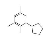 1-cyclopentyl-2,3,5-trimethylbenzene Structure