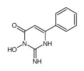 2-amino-3-hydroxy-6-phenylpyrimidin-4-one Structure