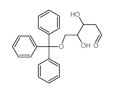 D-erythro-Pentose,2-deoxy-5-O-(triphenylmethyl)-结构式