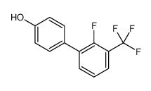 4-[2-fluoro-3-(trifluoromethyl)phenyl]phenol Structure