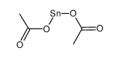 Stannous acetate Structure