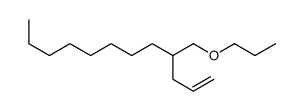 4-(propoxymethyl)dodec-1-ene Structure