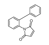 1-(2-phenylphenyl)pyrrole-2,5-dione Structure