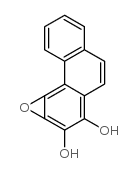 1,2-二羟基-3,4-环氧-1,2,3,4-四氢菲结构式