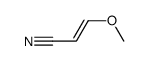 trans-3-Methoxyacrylonitrile结构式