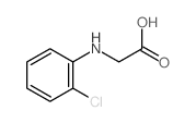 Glycine,N-(2-chlorophenyl)-结构式