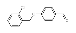 4-[(2-CHLOROBENZYL)OXY]BENZALDEHYDE Structure